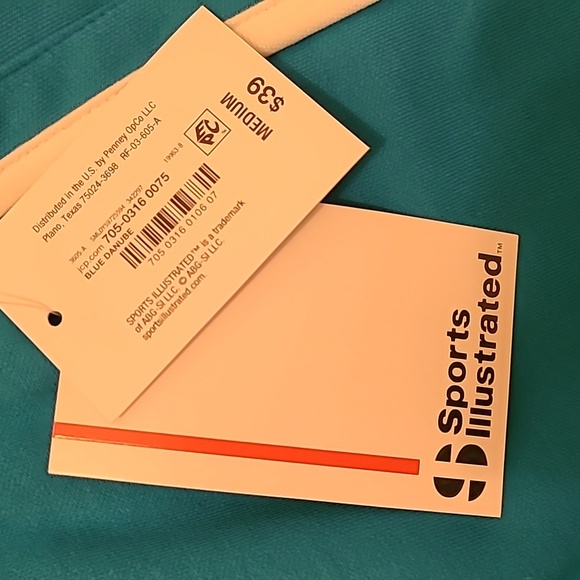 SPORTS ILLUSTRATED WOMEN'S BLUE SHORTS ELASTIC WAISTBAND SIZE MEDIUM - Picture 2 of 10